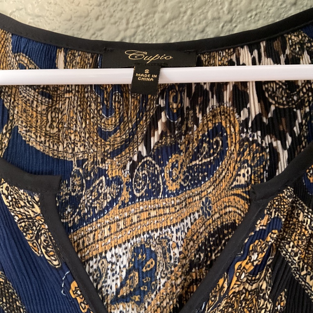 Cupio women’s lightweight top, S, 3/4 length sleeves. - Picture 5 of 5